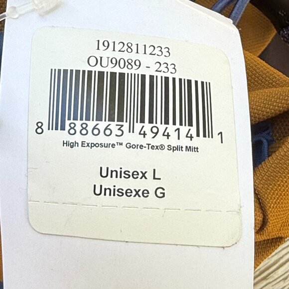 Mountain Hardwear High Exposure Gore-Tex Split Mitt Unisex Large Outdoor Winter - Picture 7 of 8